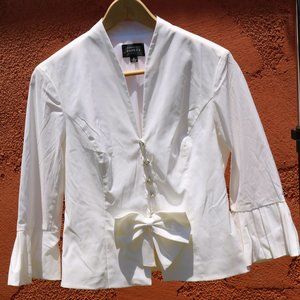 White Adrianna Papell Jacket